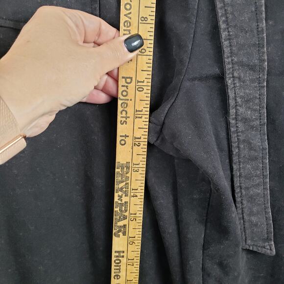 NOBO‎ Size L Strapless Jumpsuit Black Belted Neutral Indie Grunge Festival Boho - Picture 5 of 11